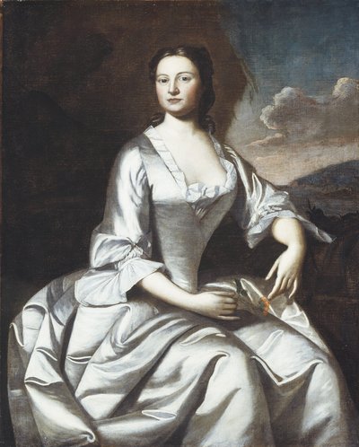 Hermione Pelham Banister (Mrs. John Banister) by Robert Feke
